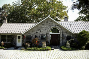 Home in New York with Metal Roof