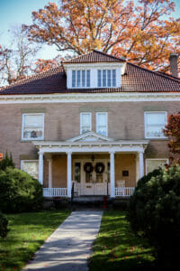 New York Home with Tile Roof