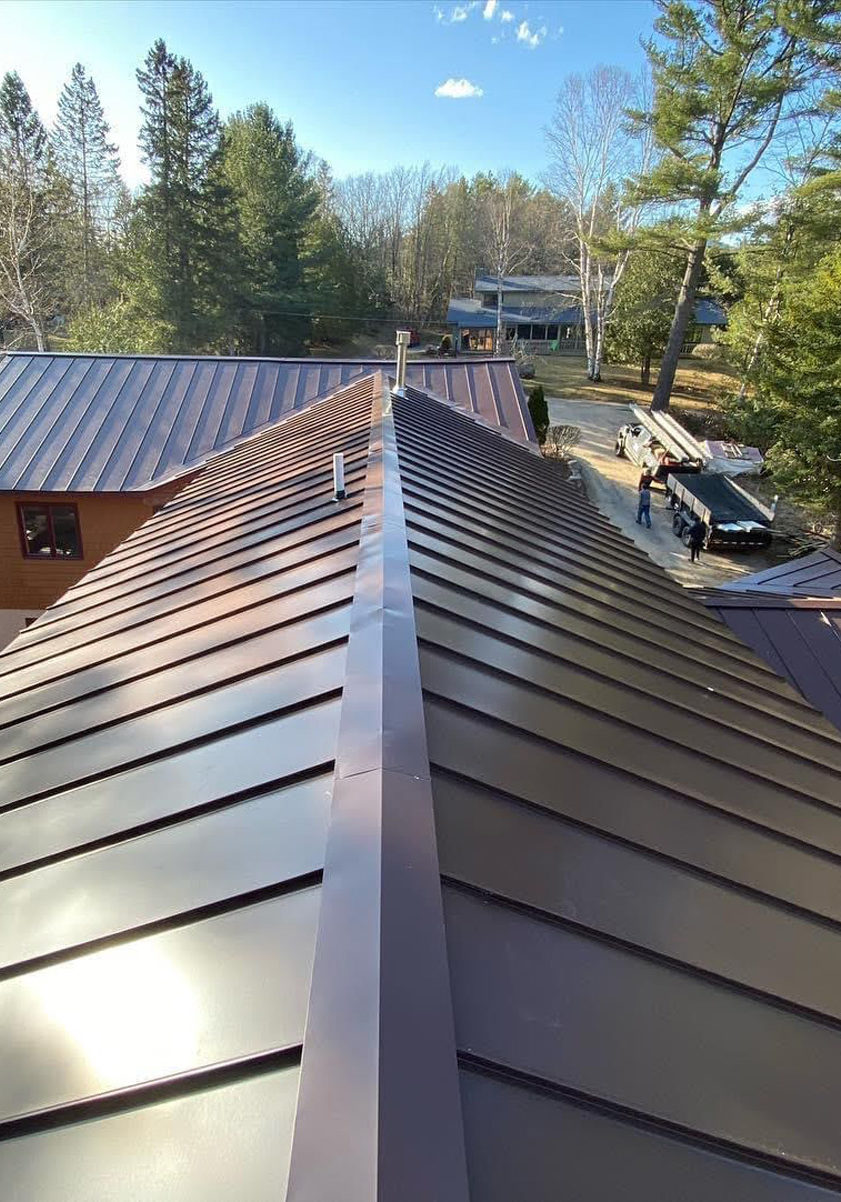 New York Home with Metal Roof